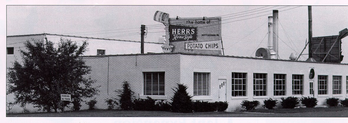 Herr's new warehouse in 1956
